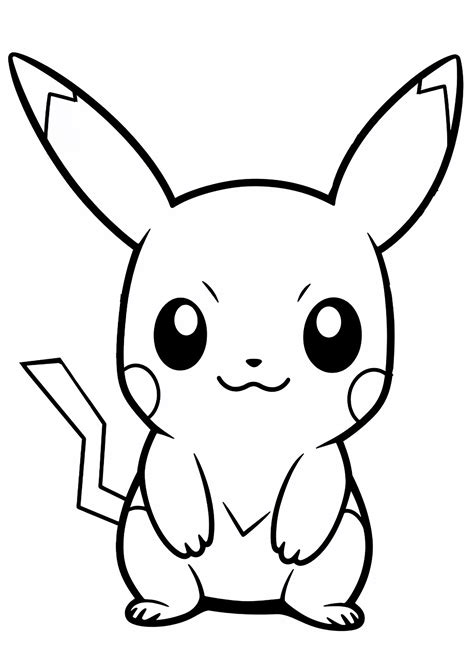 163 Pikachu Coloring Pages